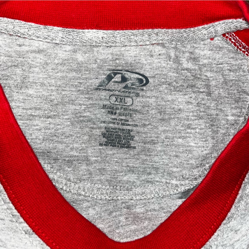 Vintage P2 By Pro Player Ohio State Raglan Long Sleeve Men Shirt XXL Embroidered - Picture 3 of 4
